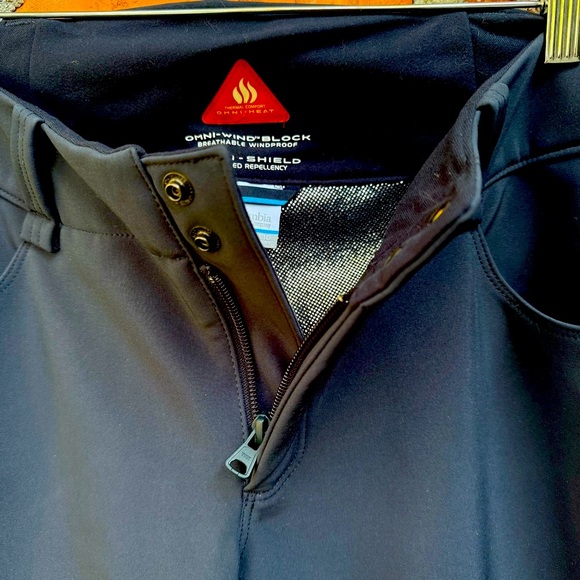 Columbia Omni-Wind Block Ski Snowboard Pants Navy Women’s 10 - Picture 9 of 12